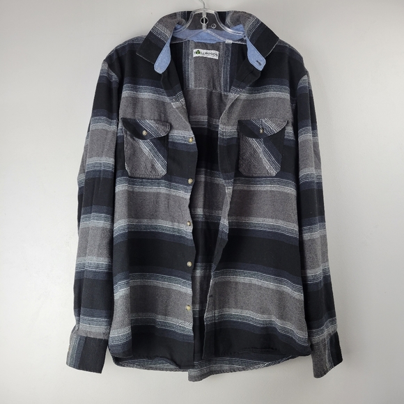 Tallwoods Mens Large Button Down Flannel - Picture 4 of 13